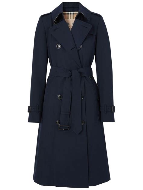 manteau burberry femme bleu|Trenchs pour femme .